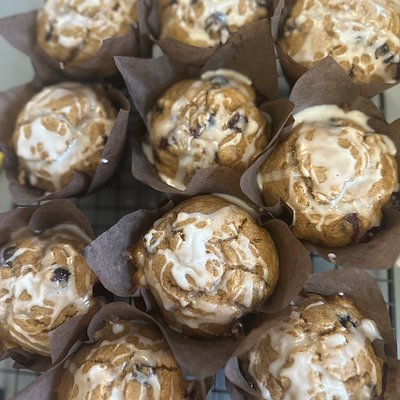 Blueberry Banana Muffins 