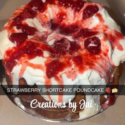 Strawberry Shortcake Poundcake 
