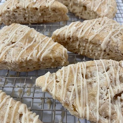 Sourdough Cinnamon Maple Scone 