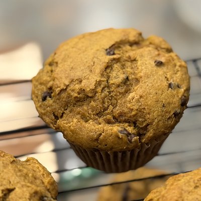 Pumpkin Chocolate Chip Muffin