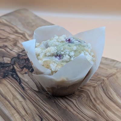4 Blueberry Muffins