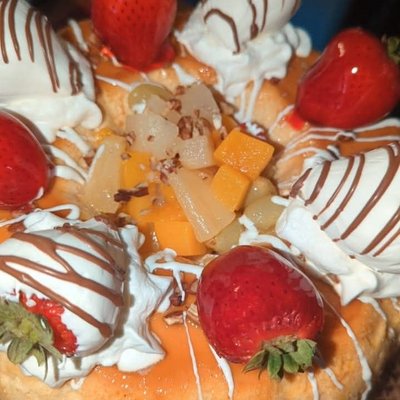 Chocoflan Or FresaFlan