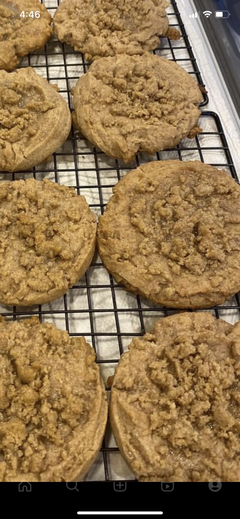 Coffee Cake Cookies