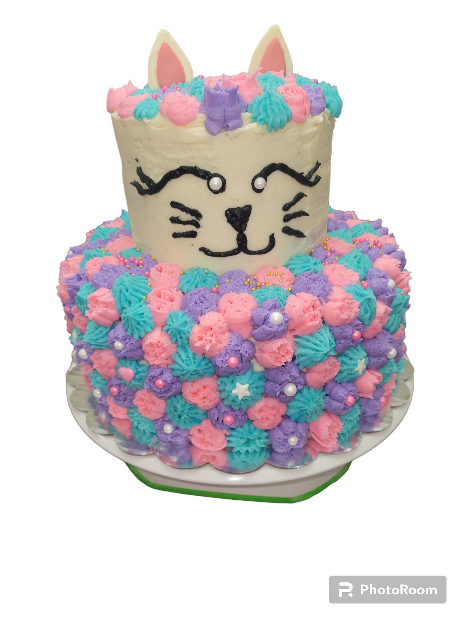 Tiered Cake 6" Over 10"