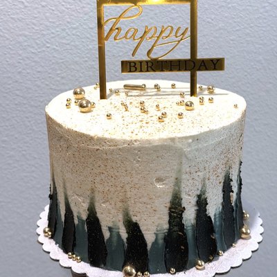 6 in. Round cake 
