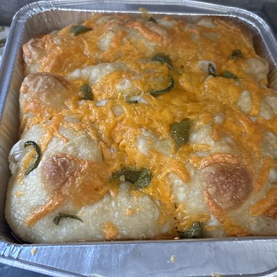 Japapeno Cheddar Sourdough Focaccia 