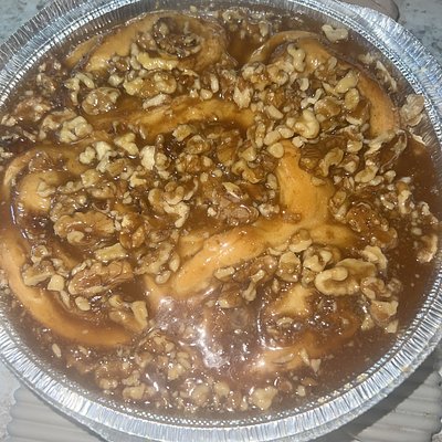 Walnut Caramel Sticky Buns (5 Jumbo) 