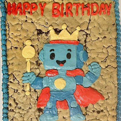 Half Sheet Cookie Cake