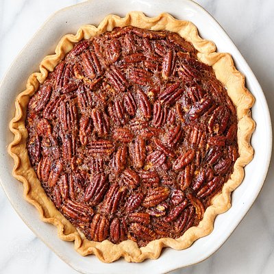 Browned Butter And Bourbon Pecan Pie