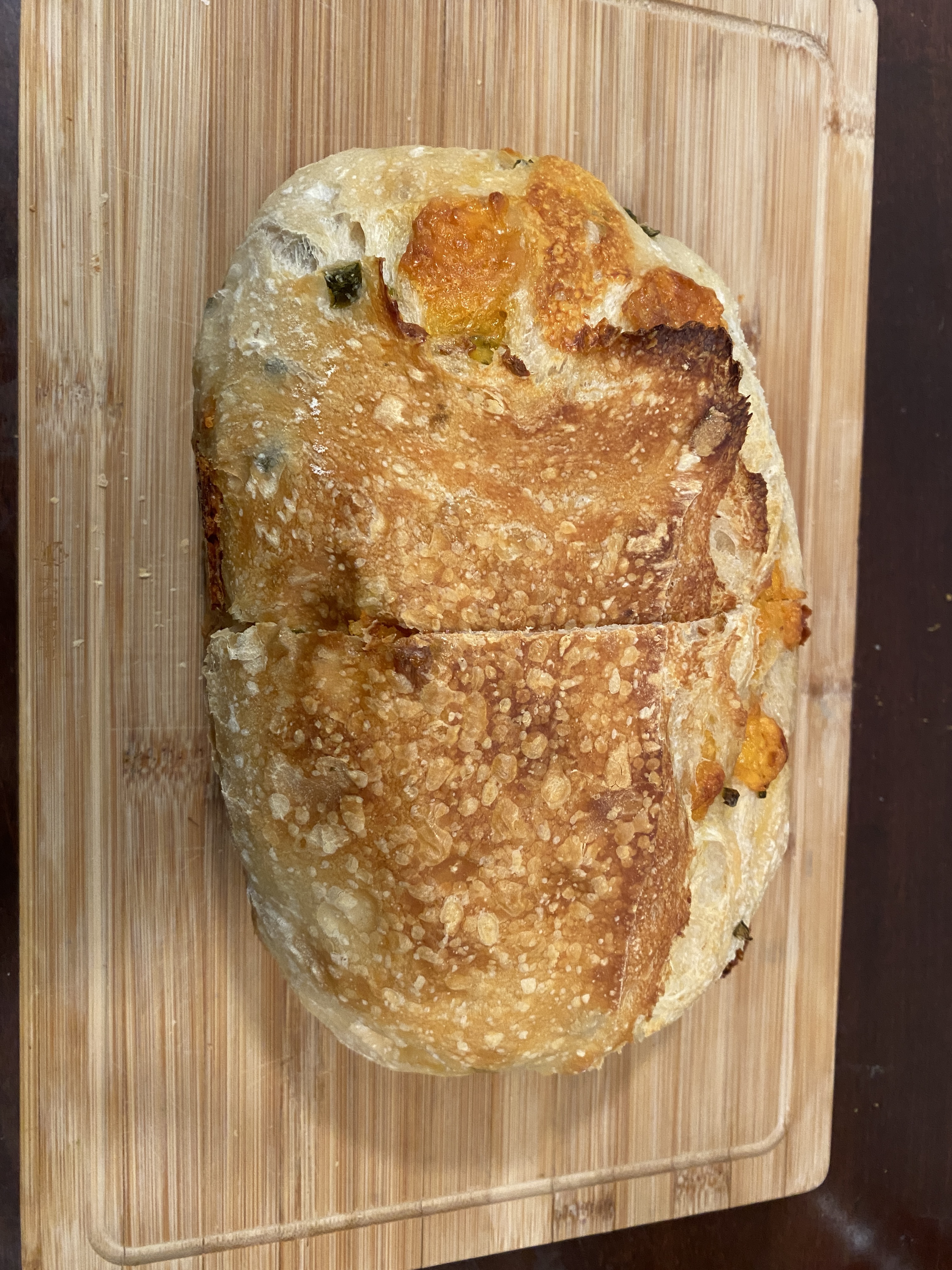 Jalapeño Cheddar Sourdough