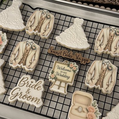Wedding/Engagement Cookies 