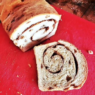 Cinnamon Swirl Sourdough Loaf 