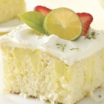 Key Lime Poke Cake