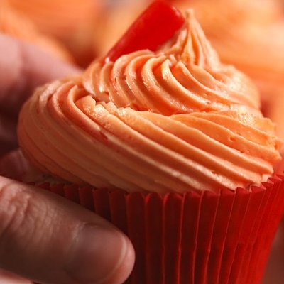 Fireball Cinnamon Cupcakes 