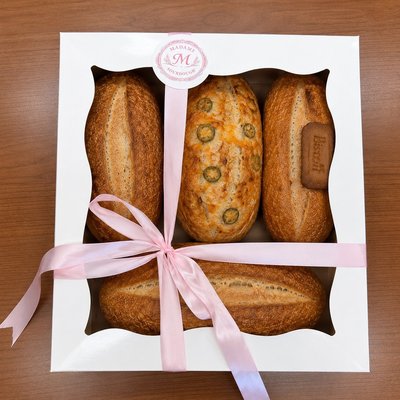 4 Sourdough Loaves Flight 