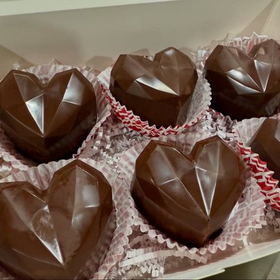 Heart Brownies! 