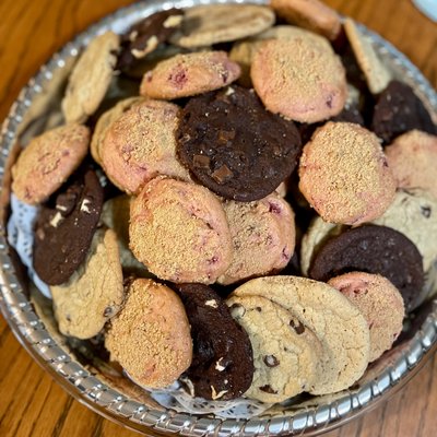 2 Dozen Assorted Drop Cookie Party Tray