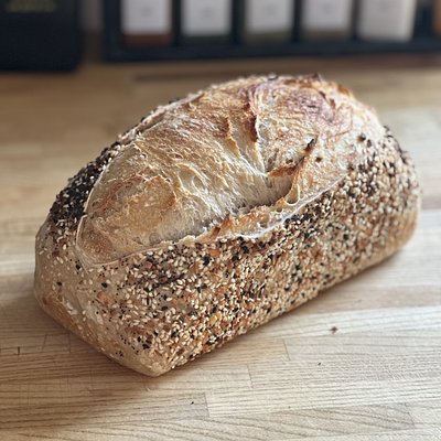 Everything Sourdough Loaf 