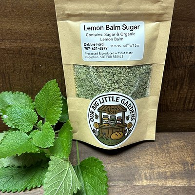 Lemon Balm Sugar