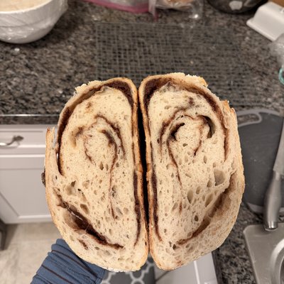 Cinnamon Swirl Sourdough Loaf