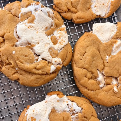 Fluffernutter Cookies