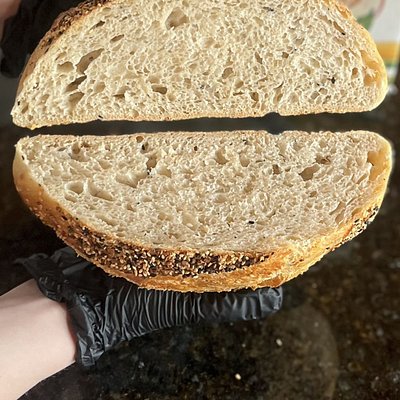  "Everything" Sourdough- Half