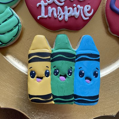 Crayon Buddies Cookie