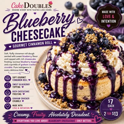 Blueberry Cheesecake 