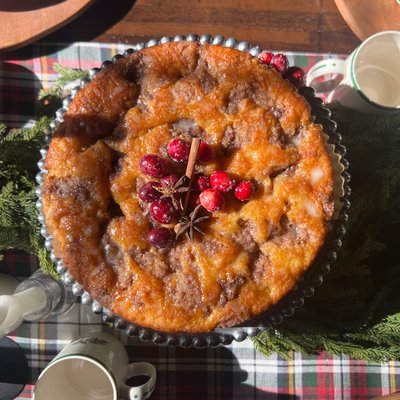 The Best Cinnamon Apple Citrus Cake 
