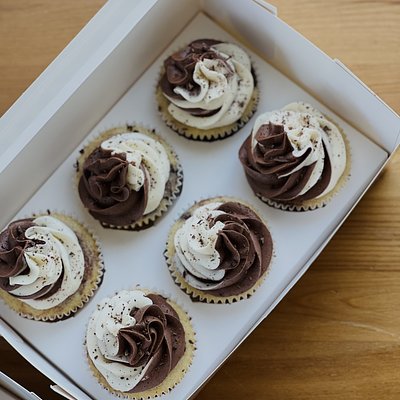 Marble Cupcakes - 6pc