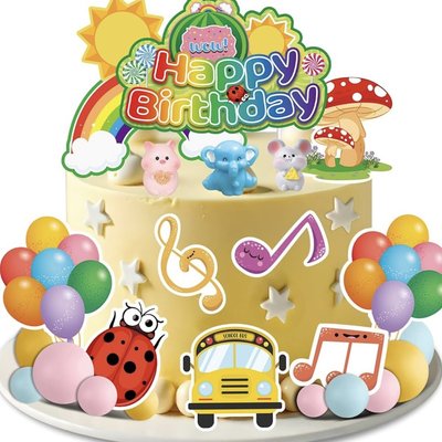 Cocomelon Smash Cake