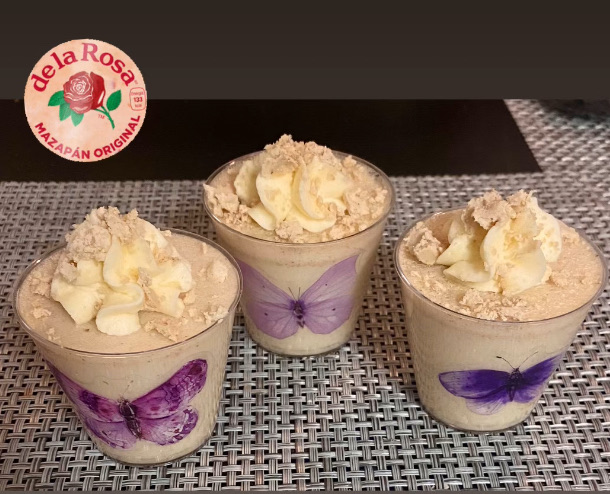 Gelatina en vasitos sabor Mazapán 3.4oz