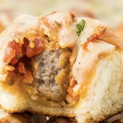 Meatball Parm Sliders (15)