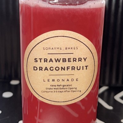 Strawberry Dragonfruit Lemonade