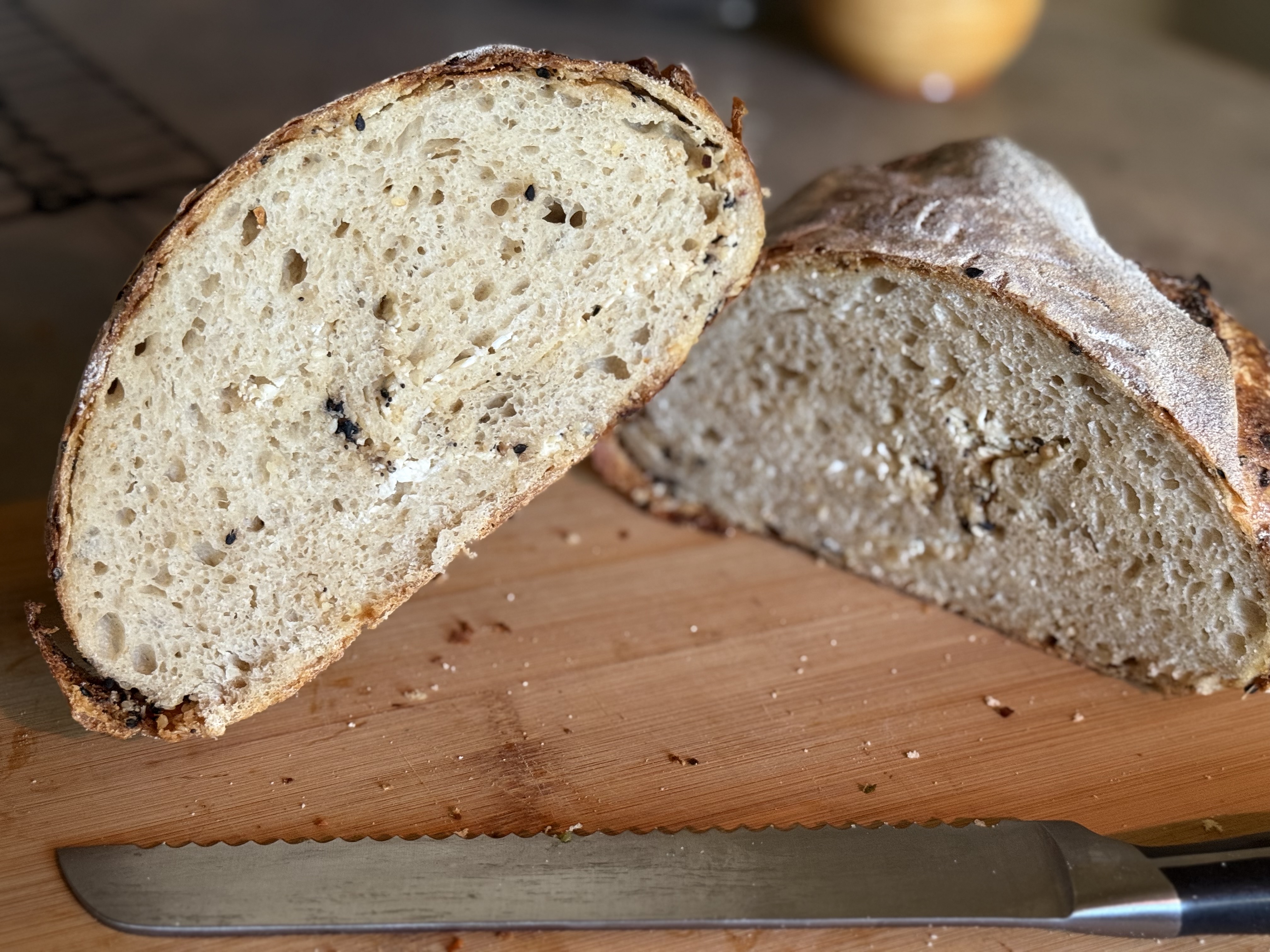 Sourdough Everything Bagel 