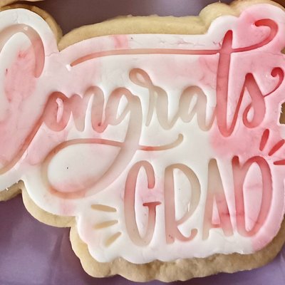 Congrats Grad COOKIE (By The Dozen)