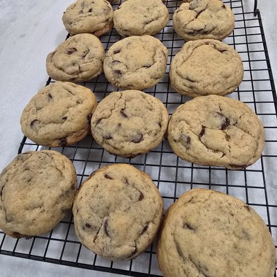  Sourdough Chocolate Chip Cookies Dozen