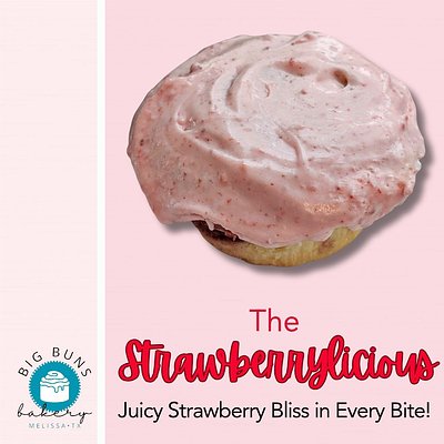 1 Dozen Strawberrylicious Buns