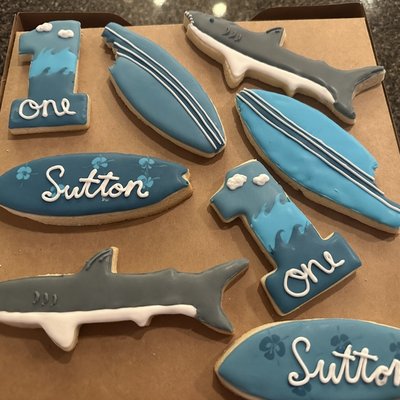 Shark/Surf Set(custom Number/Name/Colors)