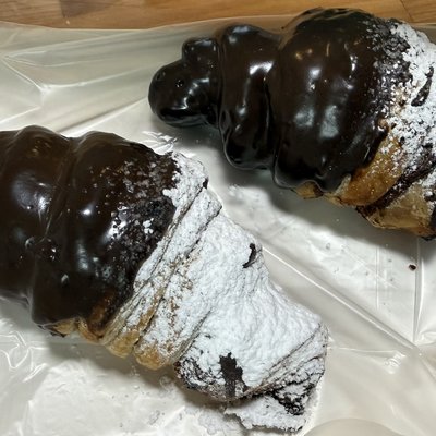 Nutella Filled Croissants 