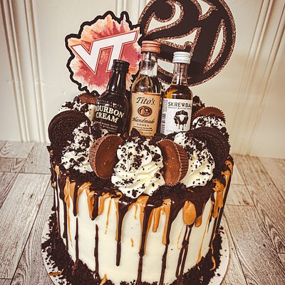 21st Birthday Cake