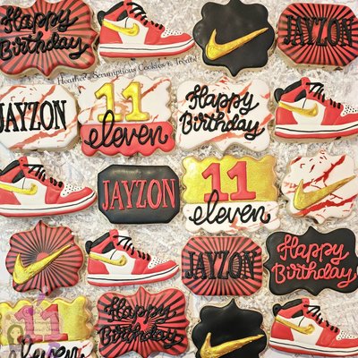 Jordan Birthday Sugar Cookies