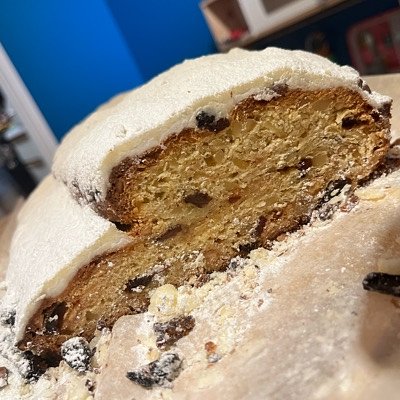 Traditional German Stollen Slice $5.50 