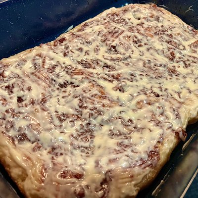 Apple Cinnamon Roll Focaccia 