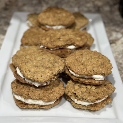 1 Dozen Oatmeal Cream Pie Cookies