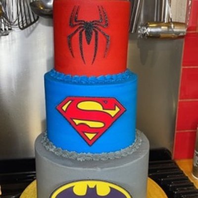 3 Tiered Classic Custom Cake 