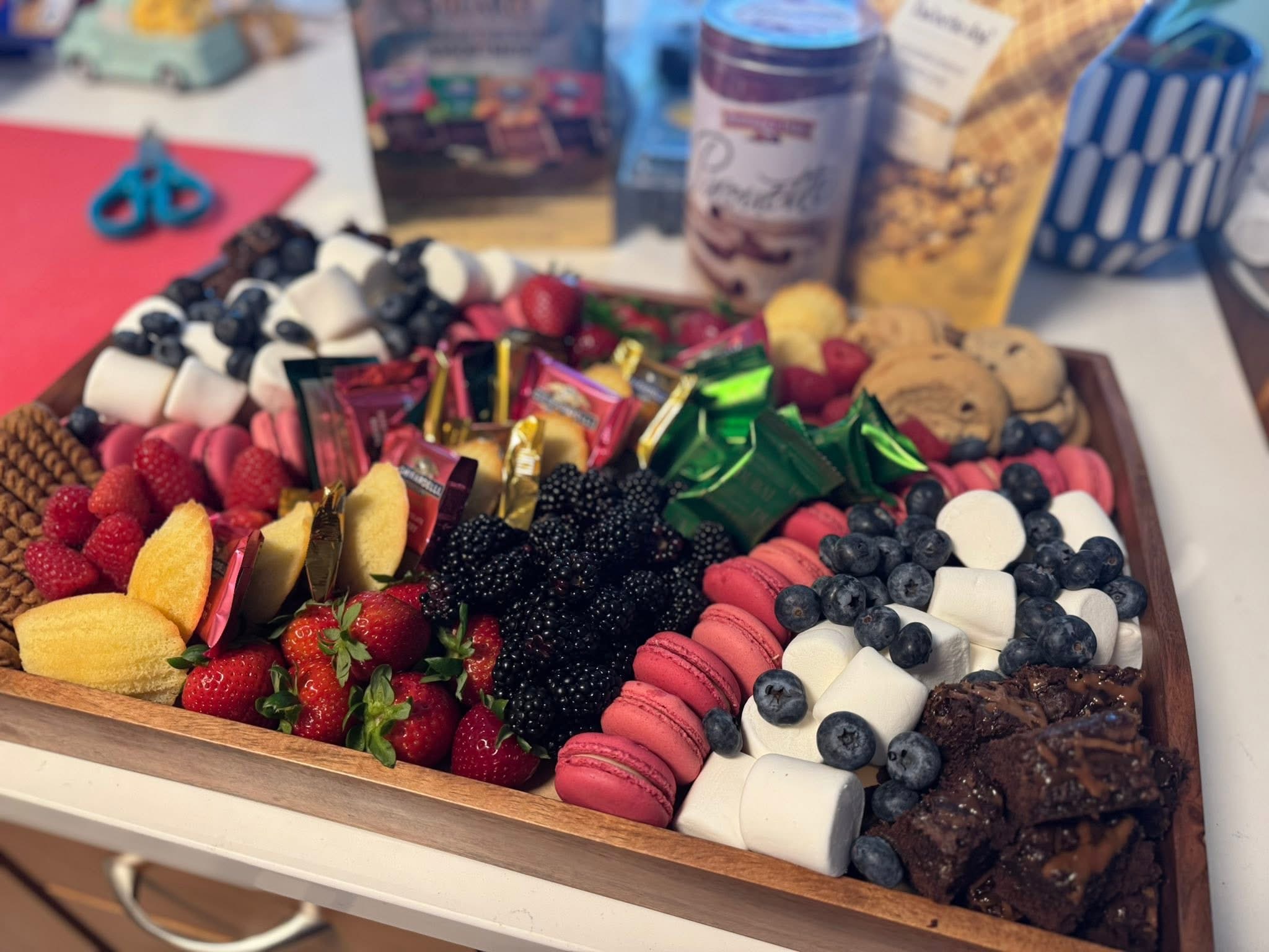 Cookie Dessert, Charcuterie, Board