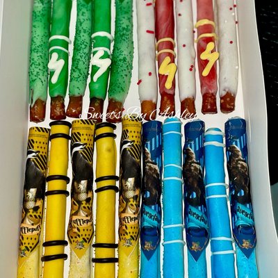Custom Chocolate Covered Pretzel Rods