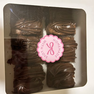 Chocolate Brownies With Frosting
