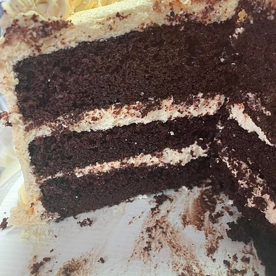 Choc Salted Caramel Slice